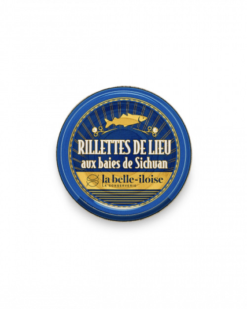 Rillettes de Lieu aux Baies de Sichuan - 60gr - La Belle-iloise