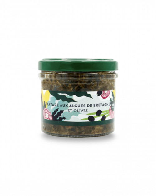 Tartare Algues de Bretagne et Olives - 105gr - La Belle-iloise
