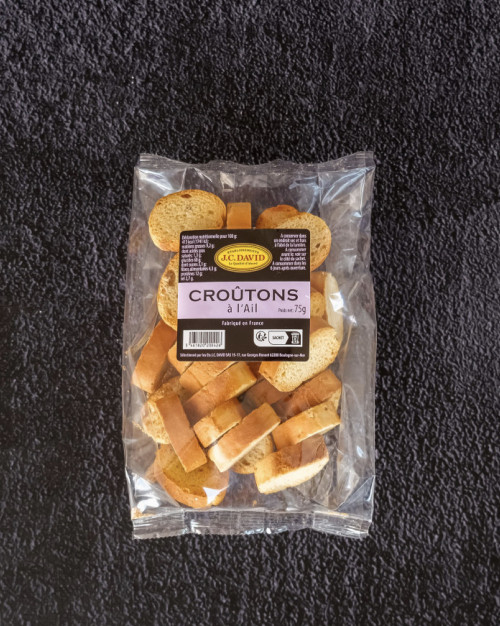 Croutons à l'ail - 75gr - JC David
