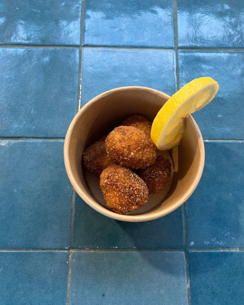 Mini croquettes de crevettes