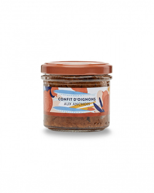Confit d'oignons aux anchois - 105gr - La Belle-iloise