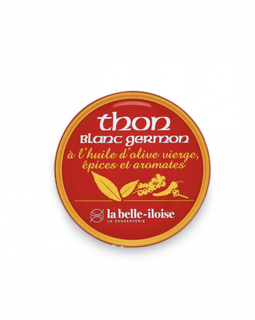 Thon blanc germon épices et aromates - 160gr - La belle-iloise