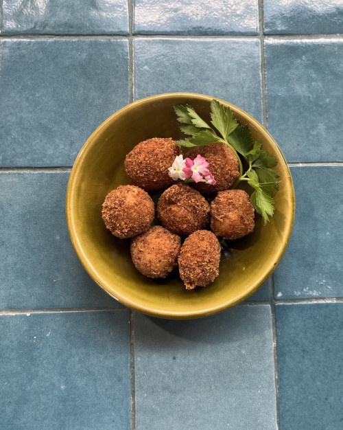 Mini croquettes de crevettes