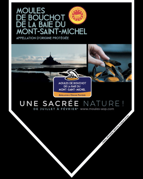 1L - Moules de bouchot - AOP Mont St Michel