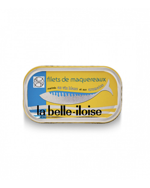 Maquereaux Vin blanc et Aromates - 176gr - La belle-iloise