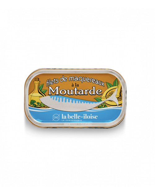 Maquereaux à la Moutarde - 112,5gr - La belle-iloise