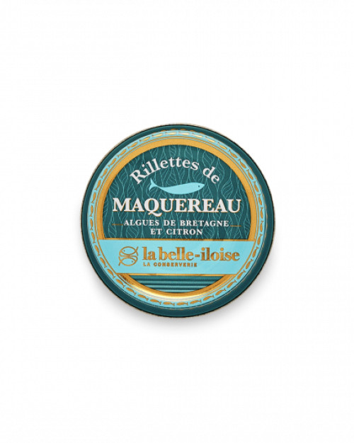 Rillettes de Maquereau Algues et Citron - 60gr - La Belle-iloise