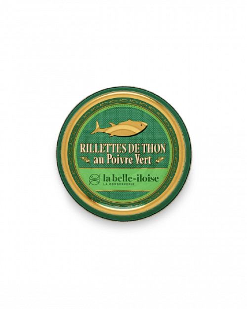 Rillettes de Thon au Poivre vert - 60gr - La Belle-iloise